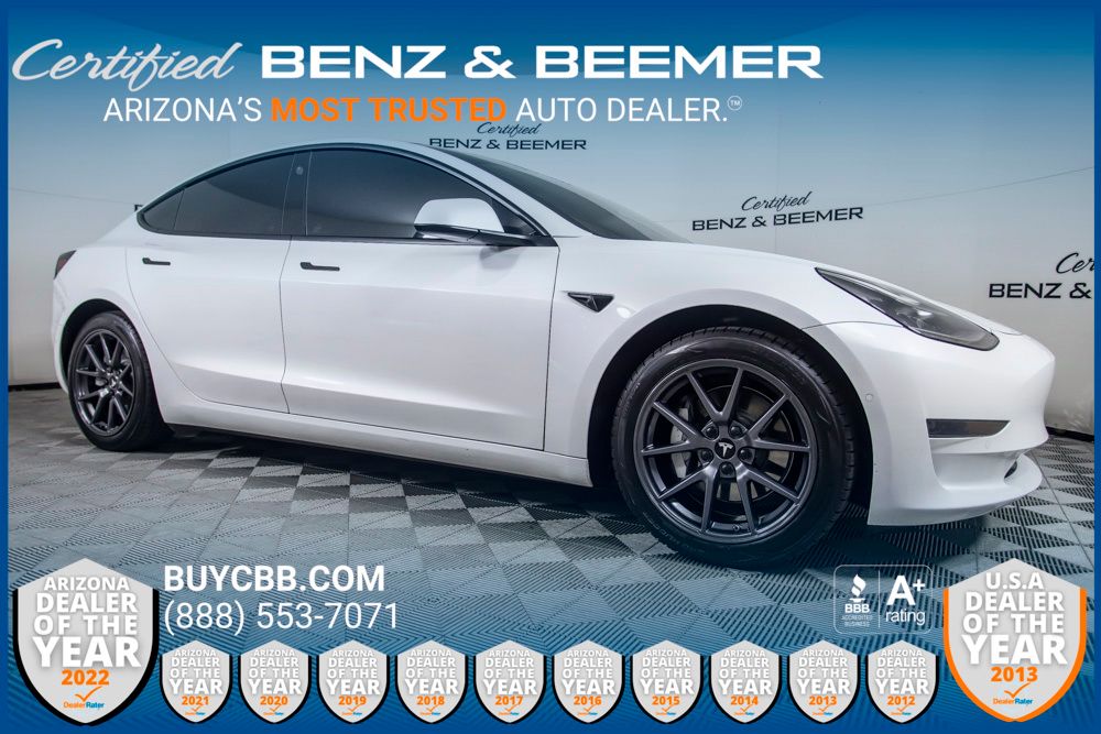 2021 Tesla Model 3 Standard Range Plus RWD