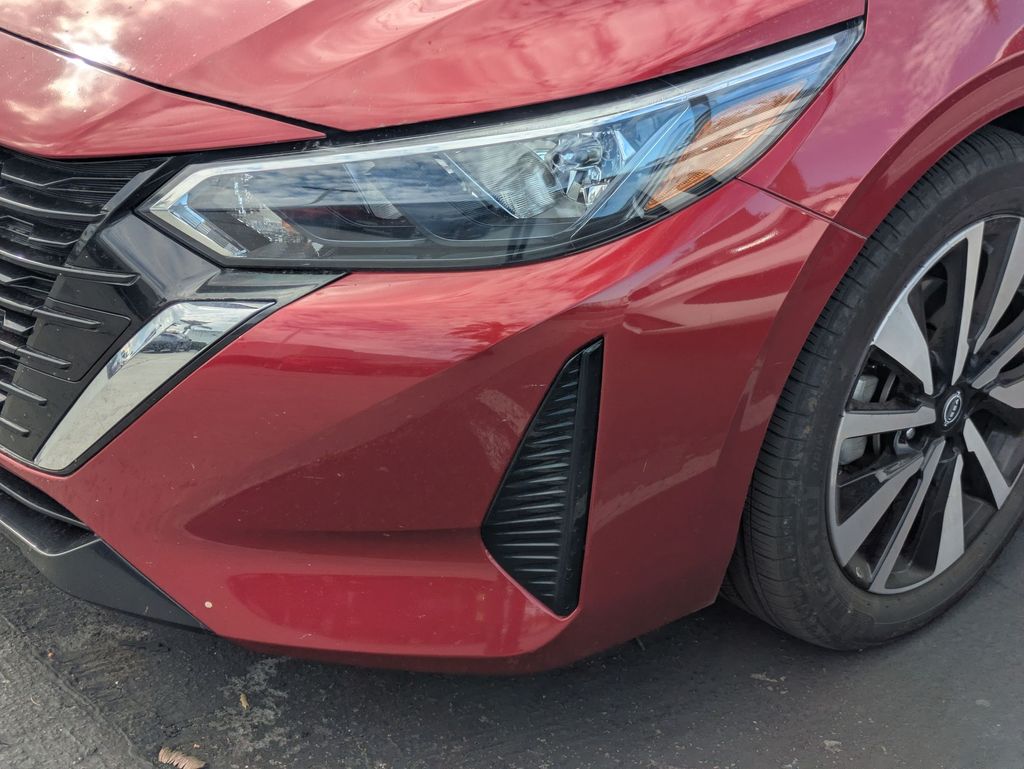 Red (Scarlet Ember Tintcoat) 2024 Nissan Sentra SV FWD Sedan Front-Wheel Drive Continuously Variable Transmission
