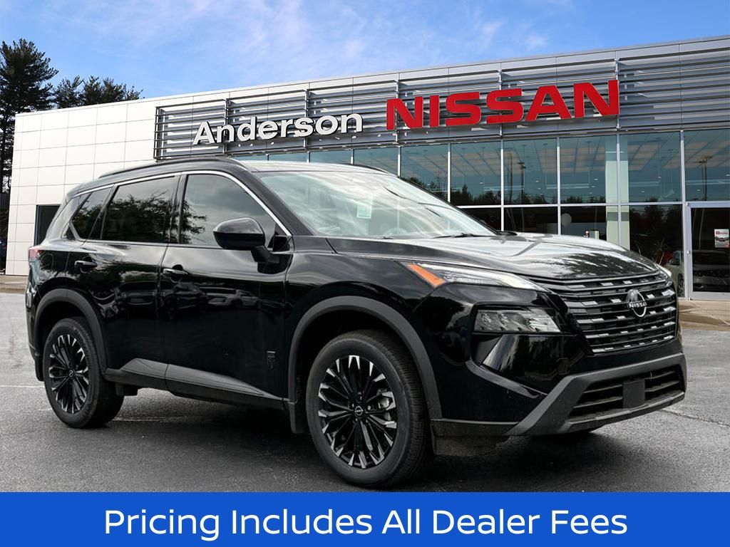 Super Black 2026 Nissan Rogue SUV / Crossover All-Wheel Drive Continuously Variable Transmission