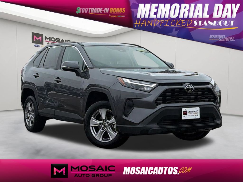 Magnetic Gray Metallic 2025 Toyota RAV4 XLE AWD SUV / Crossover All-Wheel Drive 8-Speed Automatic