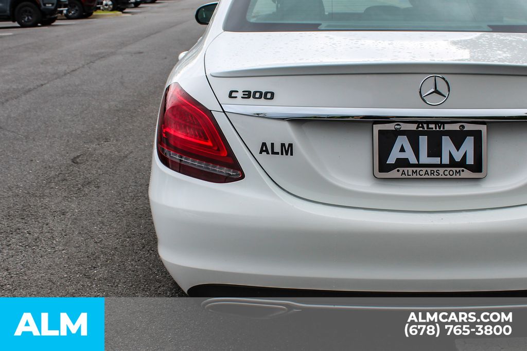 Used 2019 White Mercedes-Benz C 300 image 13