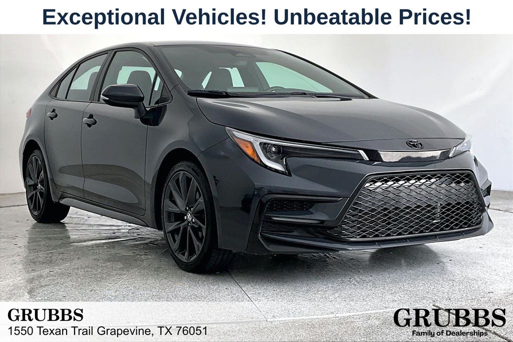 Underground 2024 Toyota Corolla Sedan Front-Wheel Drive Continuously Variable Transmission