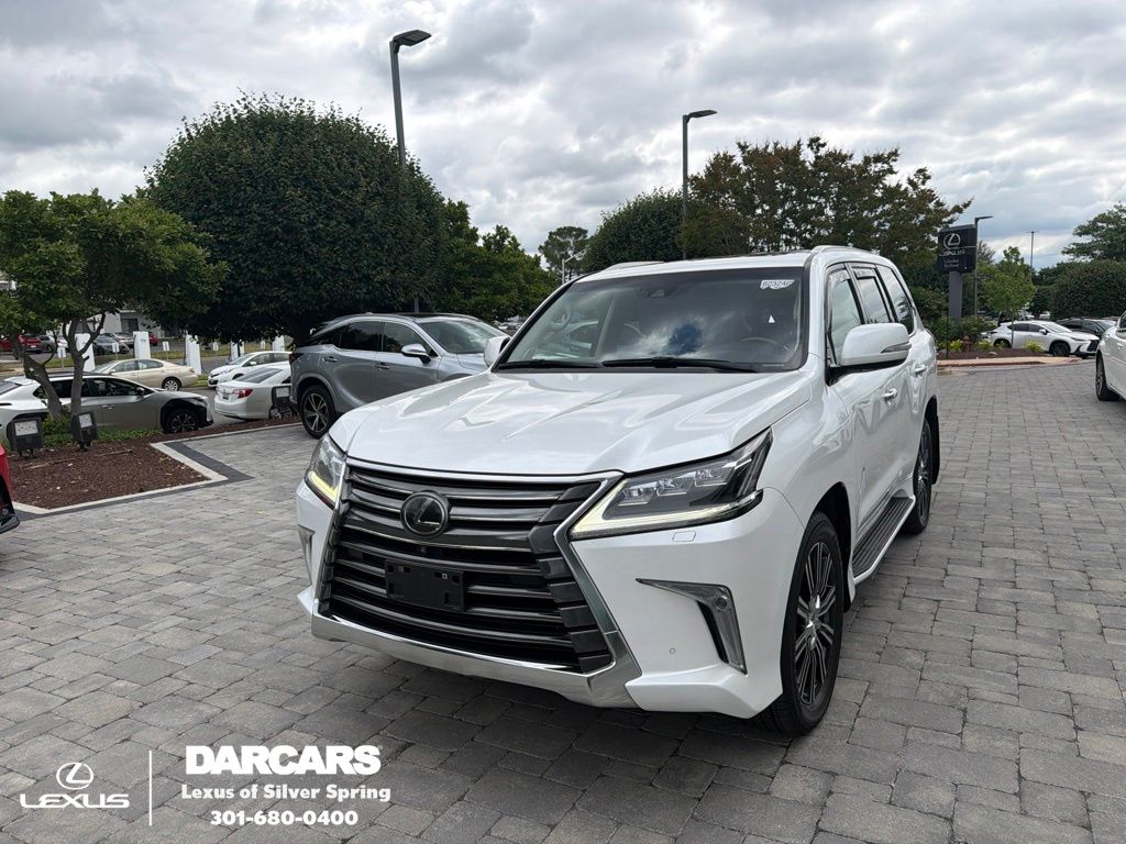 White Pearl 2021 Lexus LX SUV / Crossover 8-Speed Automatic