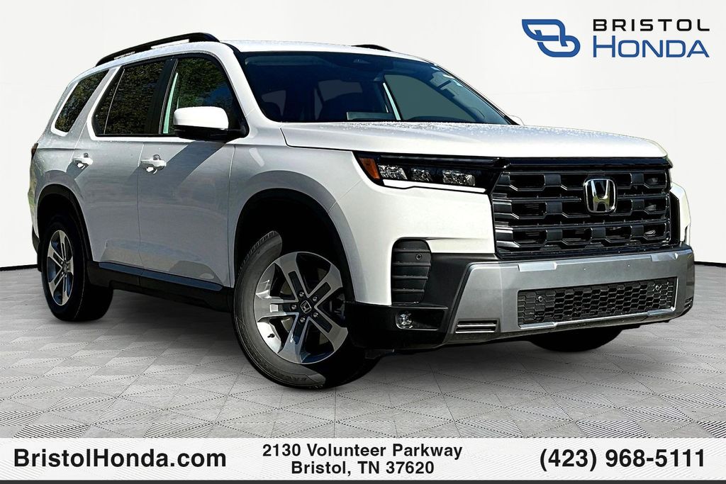 Platinum White Pearl 2026 Honda Pilot EX-L AWD SUV / Crossover All-Wheel Drive Automatic