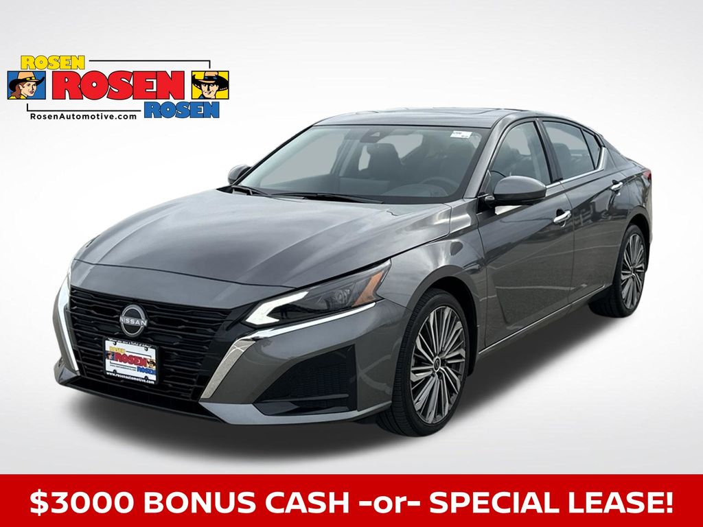 Gray (Gun Metallic) 2025 Nissan Altima 2.5 SL AWD Sedan All-Wheel Drive Continuously Variable Transmission