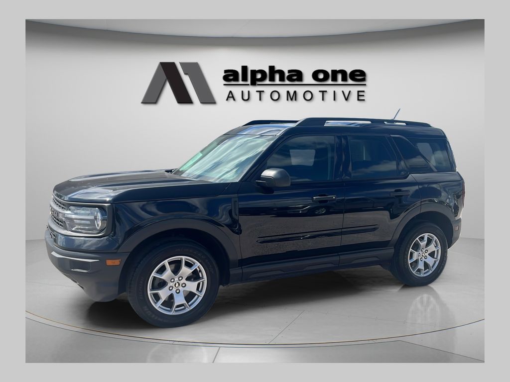 Shadow Black 2021 Ford Bronco Sport SUV / Crossover All-Wheel Drive 8-Speed Automatic