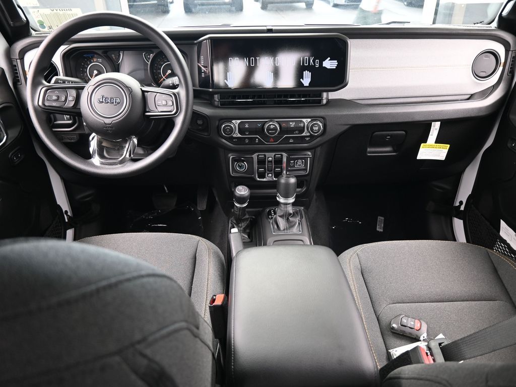 Used 2025 Bright White Clearcoat Jeep Sport image 32