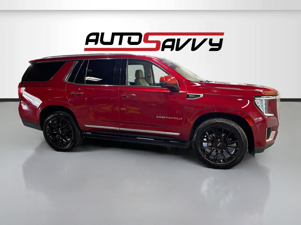 Used 2022 Cayenne Red Tintcoat GMC Denali image 8