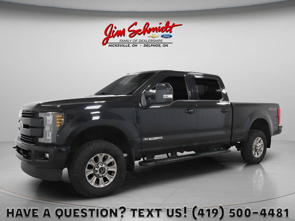 Agate Black Metallic 2019 Ford F-250 Super Duty Pickup Truck Four-Wheel Drive 6-Speed Automatic