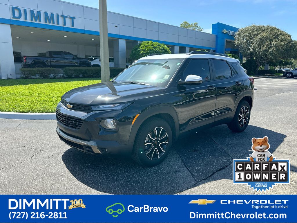 Mosaic Black Metallic 2023 Chevrolet Trailblazer SUV / Crossover Front-Wheel Drive Continuously Variable Transmission