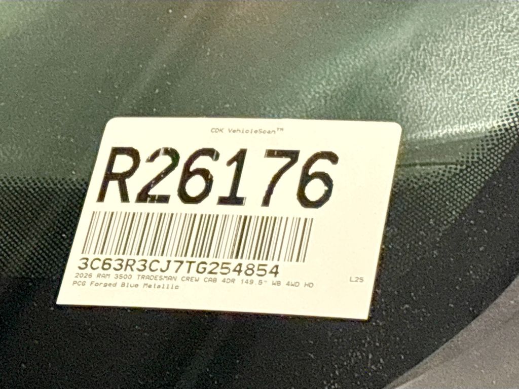 2026 Ram 3500 Tradesman