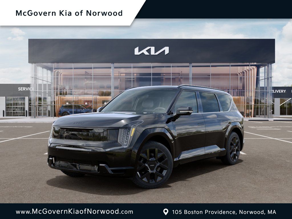 Ebony Black 2026 Kia EV9 SUV / Crossover All-Wheel Drive 1-Speed Automatic