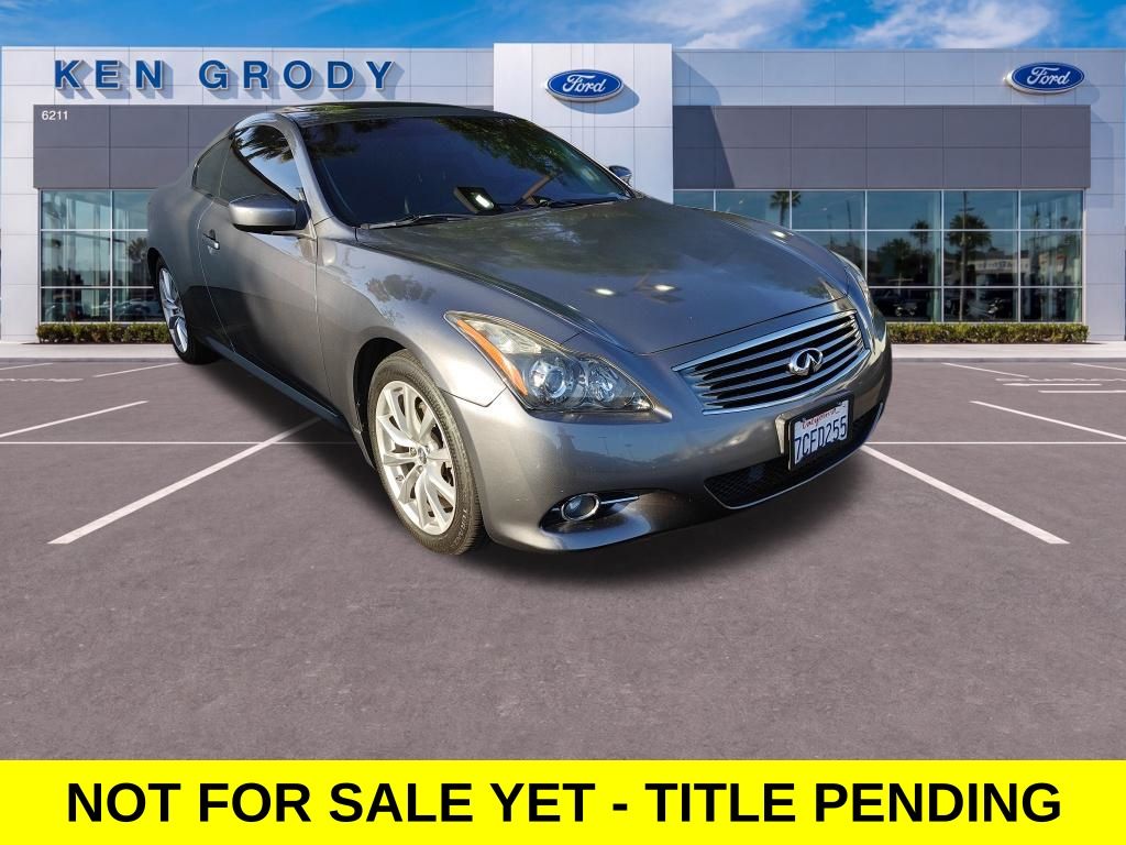 Gray (Graphite Shadow) 2013 INFINITI G37 Journey Coupe RWD Coupe Rear-Wheel Drive 7-Speed Automatic