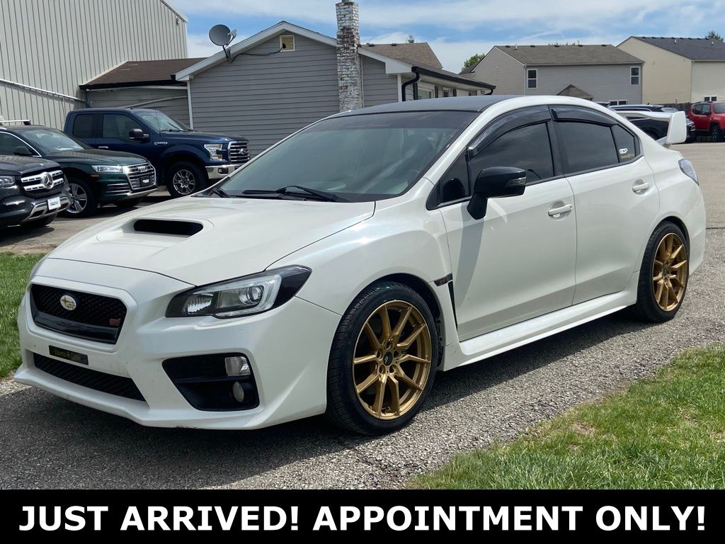 Crystal White Pearl 2017 Subaru WRX STI AWD Sedan All-Wheel Drive 6-Speed Manual