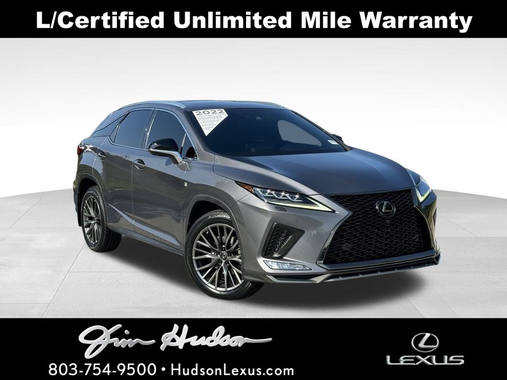 2022 Lexus RX 350 F Sport Handling 1