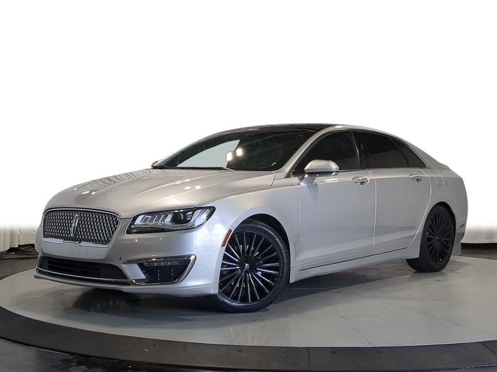 Ingot Silver 2017 Lincoln MKZ Sedan Front-Wheel Drive 6-Speed Automatic