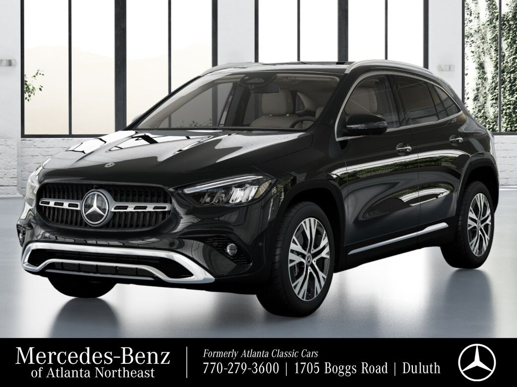 Black 2026 Mercedes-Benz GLA 250 FWD SUV / Crossover Front-Wheel Drive 8-Speed Dual Clutch