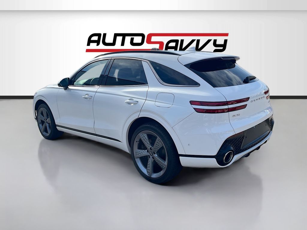 2024 Genesis GV70 3.5T Sport White at Westside Lexus