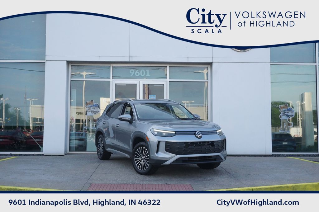 Pyrite Silver Metallic 2025 Volkswagen Tiguan SUV / Crossover All-Wheel Drive 8-Speed Automatic