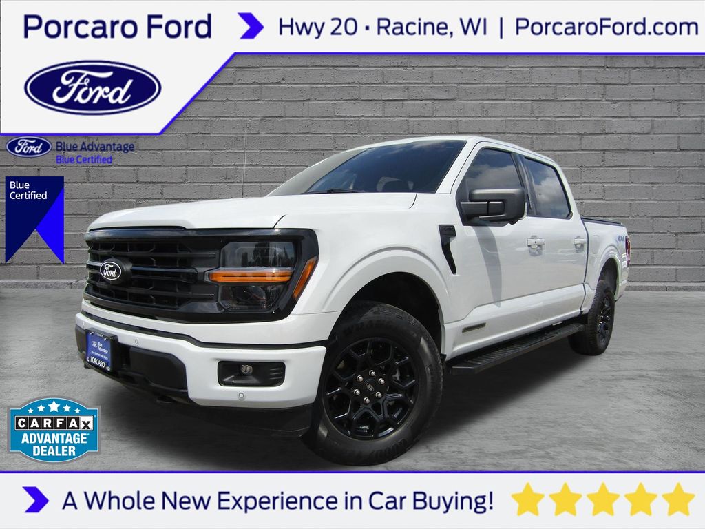 Avalanche Gray 2024 Ford F-150 Pickup Truck Four-Wheel Drive Automatic