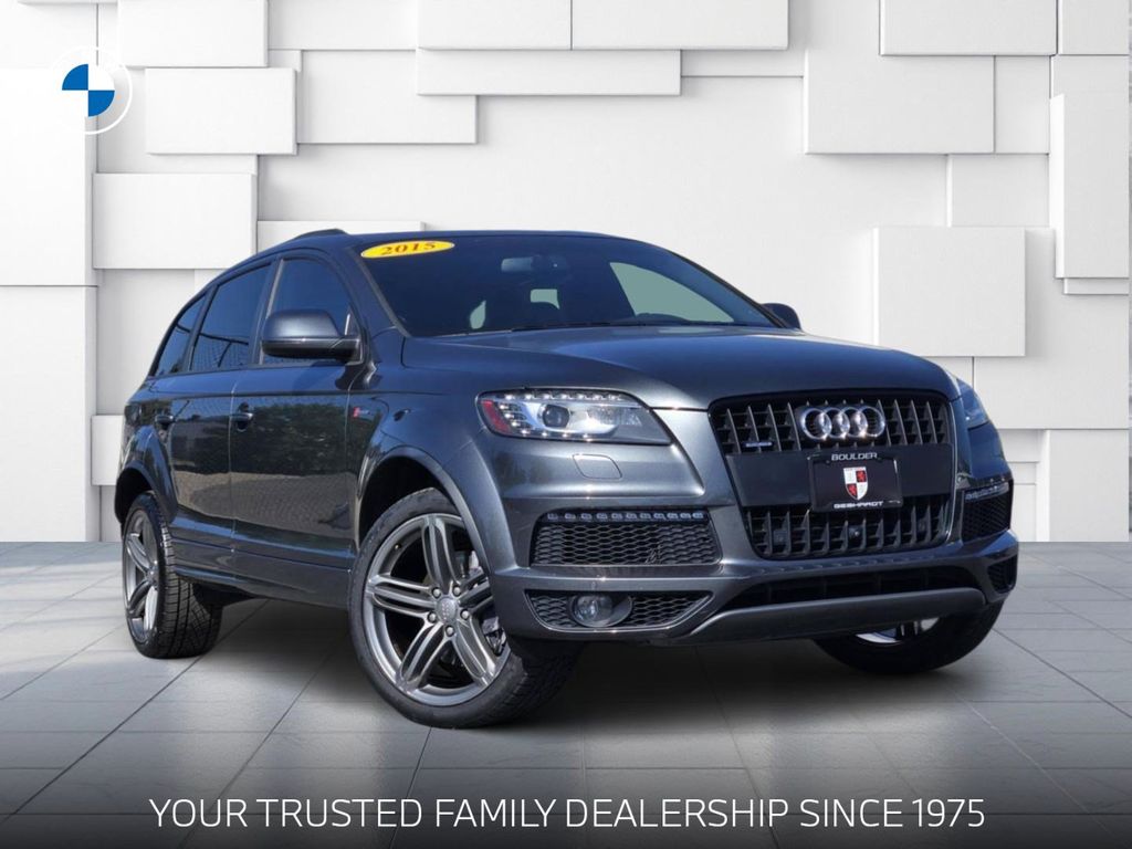 Daytona Gray Pearl 2015 Audi Q7 SUV / Crossover All-Wheel Drive 8-Speed Automatic