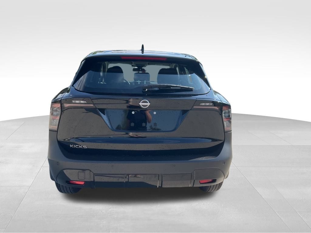 2025 Super Black Nissan Kicks S FWD SUV