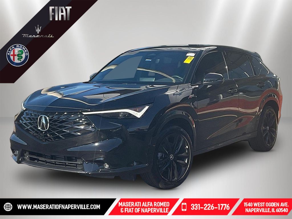 Black 2025 Acura ADX SUV / Crossover Front-Wheel Drive Continuously Variable Transmission
