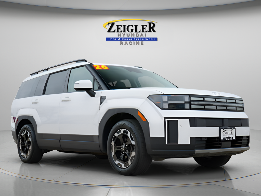 Serenity White 2026 Hyundai Santa Fe SEL AWD SUV / Crossover All-Wheel Drive 8-Speed Automatic