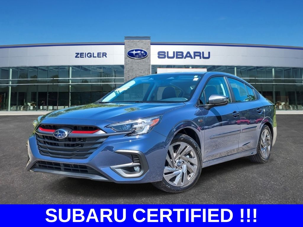 Cosmic Blue 2025 Subaru Legacy Sedan All-Wheel Drive Continuously Variable Transmission