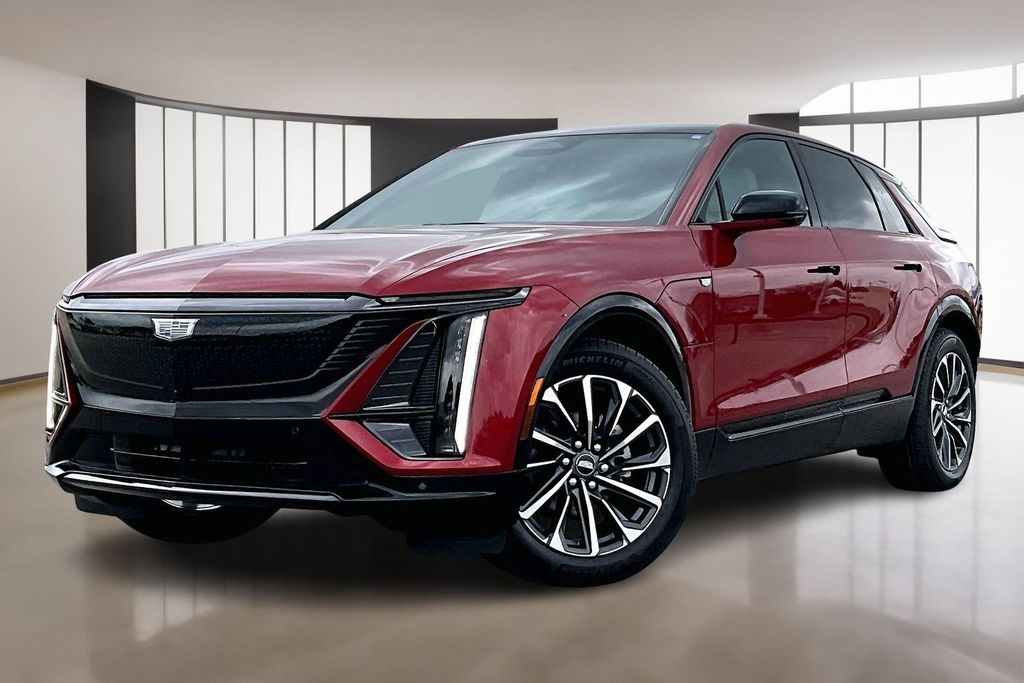 Radiant Red Tintcoat 2026 Cadillac LYRIQ Sport AWD SUV / Crossover All-Wheel Drive 1-Speed Automatic