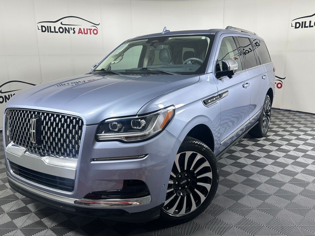 Crystal Blue Metallic 2023 Lincoln Navigator Black Label 4WD SUV / Crossover Four-Wheel Drive Automatic