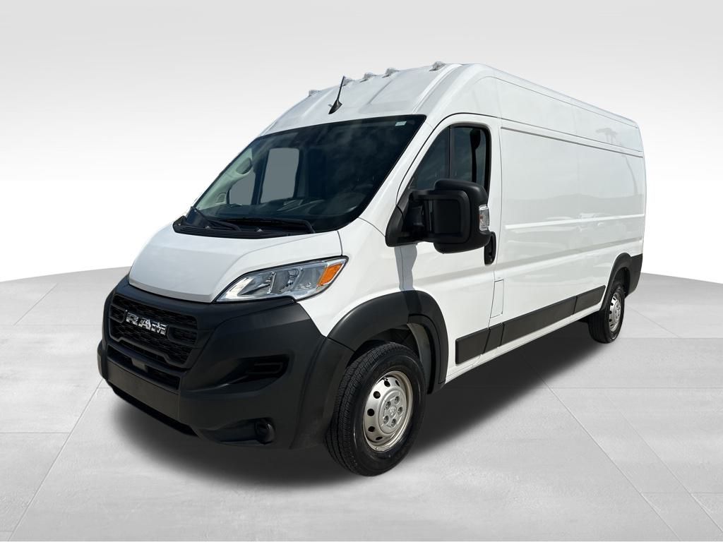 2023 Bright White Clearcoat Ram ProMaster Cargo Van High Roof FWD Van