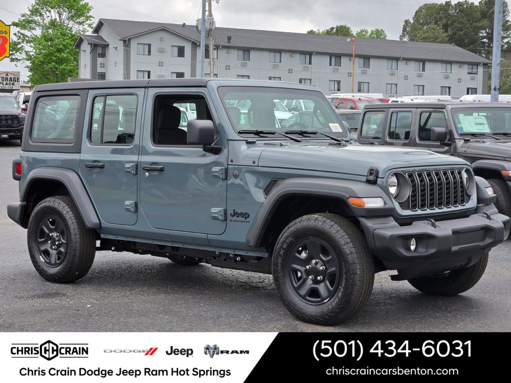 Anvil Clearcoat 2026 Jeep Wrangler SUV / Crossover Four-Wheel Drive 8-Speed Automatic
