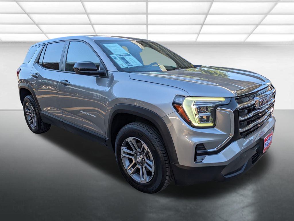 Sterling Metallic 2025 GMC Terrain SUV / Crossover Front-Wheel Drive Continuously Variable Transmission