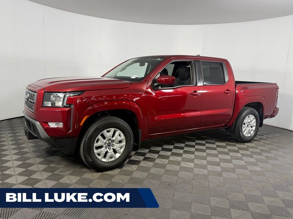 Cardinal Red Metallic Tricoat 2024 Nissan Frontier Pickup Truck 4X2 9-Speed Automatic Overdrive