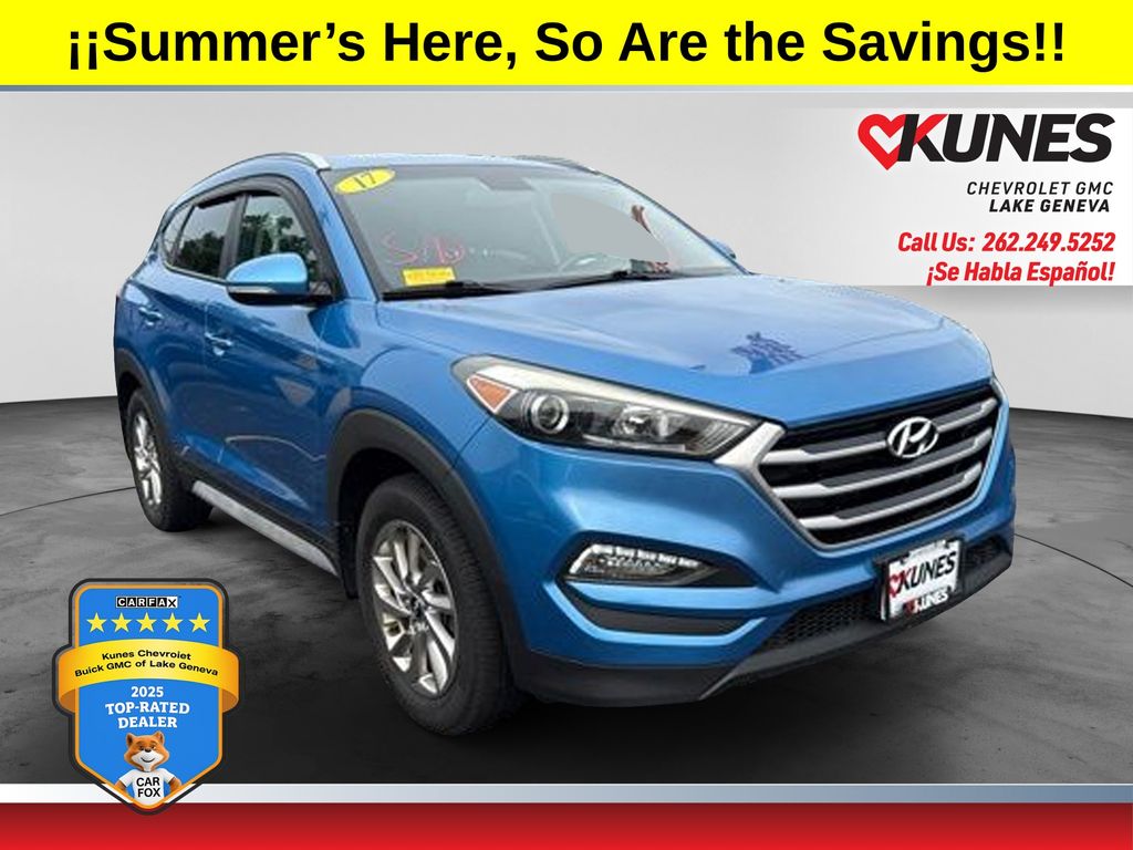 2017 Hyundai Tucson Azul (Caribbean Blue) SUV/Crossover Tracción en las cuatro ruedas 6 velocidades Automática