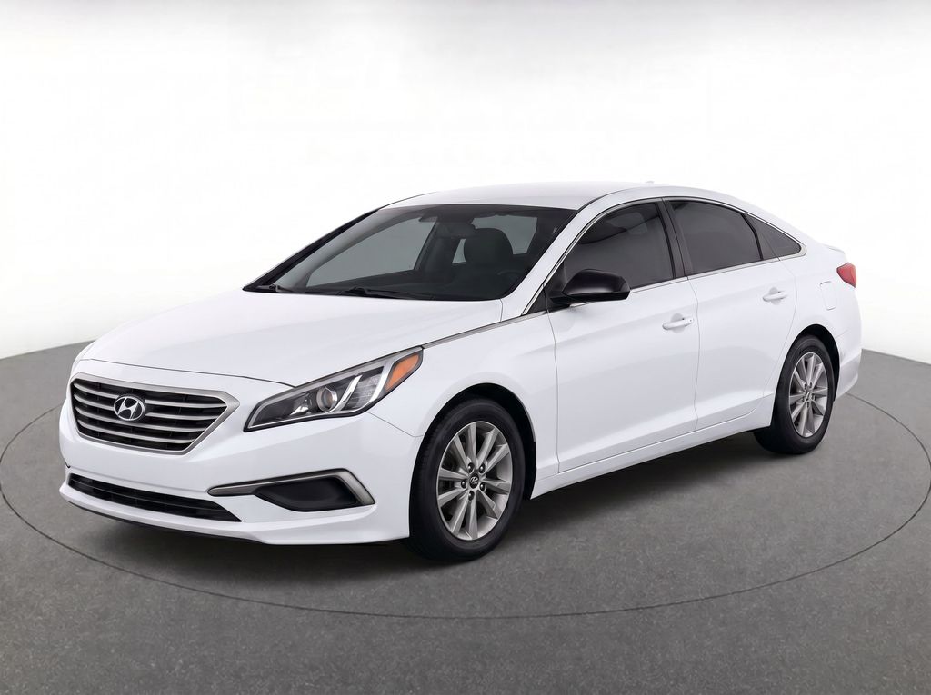 Quartz White Pearl 2016 Hyundai Sonata Sedan Front-Wheel Drive 6-Speed Automatic