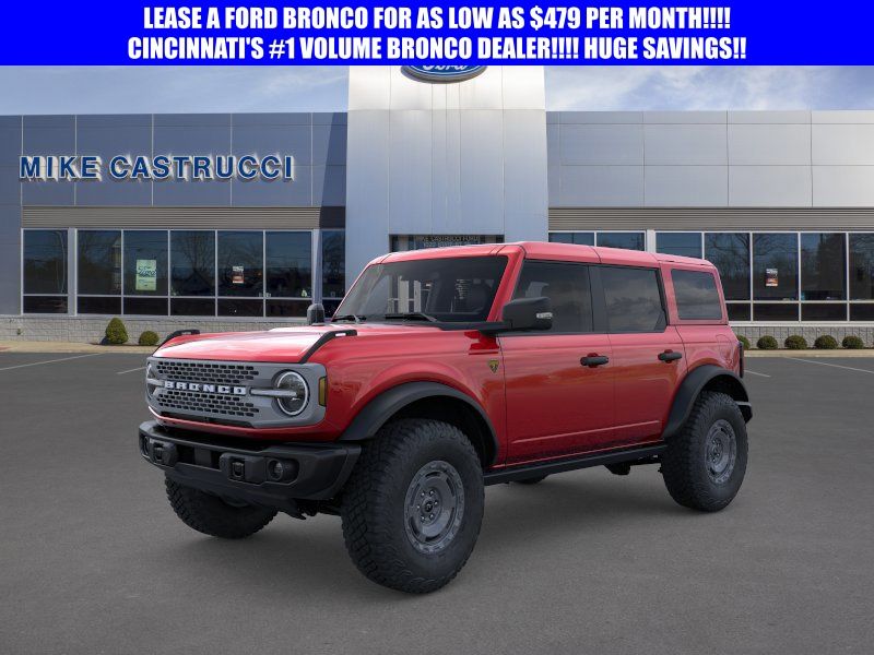 Ruby Red Metallic Tinted Clearcoat 2025 Ford Bronco SUV / Crossover Four-Wheel Drive Automatic