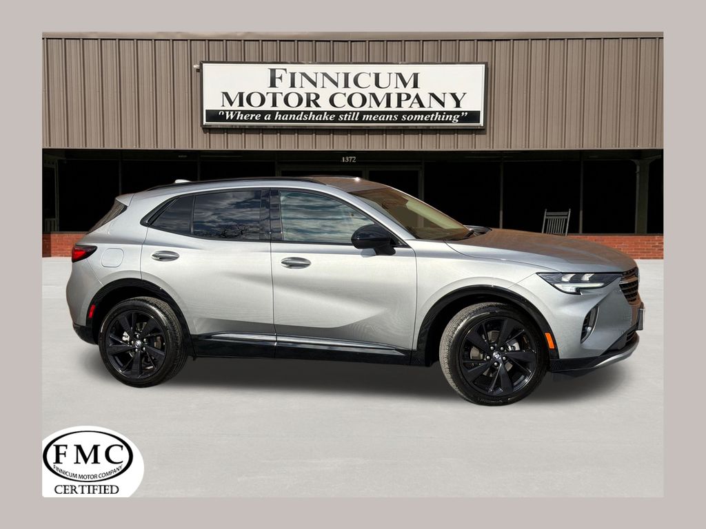 Moonstone Gray Metallic 2023 Buick Envision Preferred AWD SUV / Crossover All-Wheel Drive 9-Speed Automatic