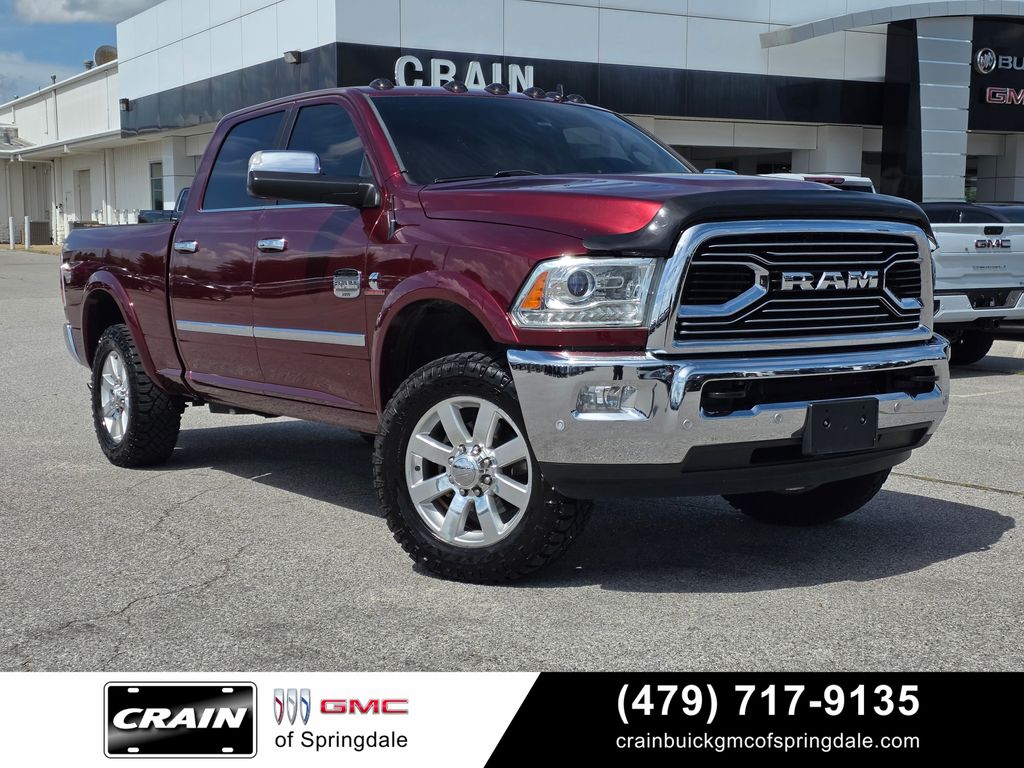 Delmonico Red Pearlcoat 2018 RAM 2500 Pickup Truck Four-Wheel Drive 6-Speed Automatic