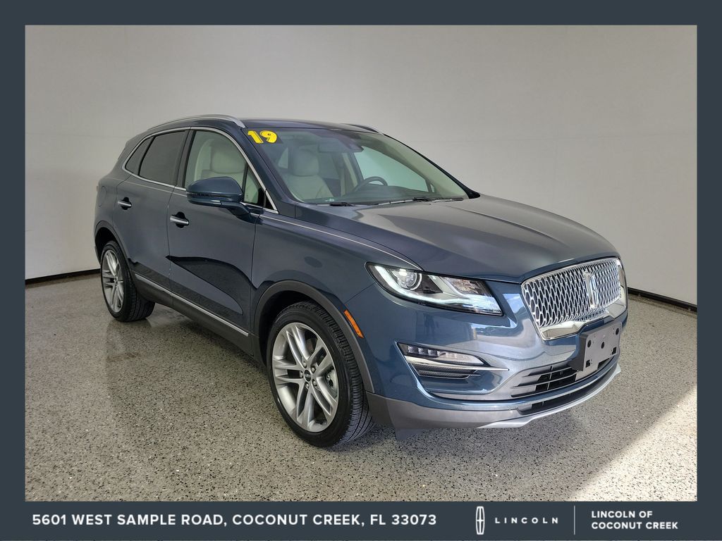 Sea Green 2019 Lincoln MKC SUV / Crossover All-Wheel Drive 6-Speed Automatic