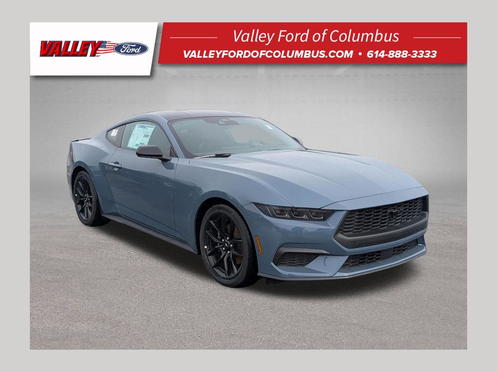 Vapor Blue 2026 Ford Mustang Coupe Rear-Wheel Drive Automatic