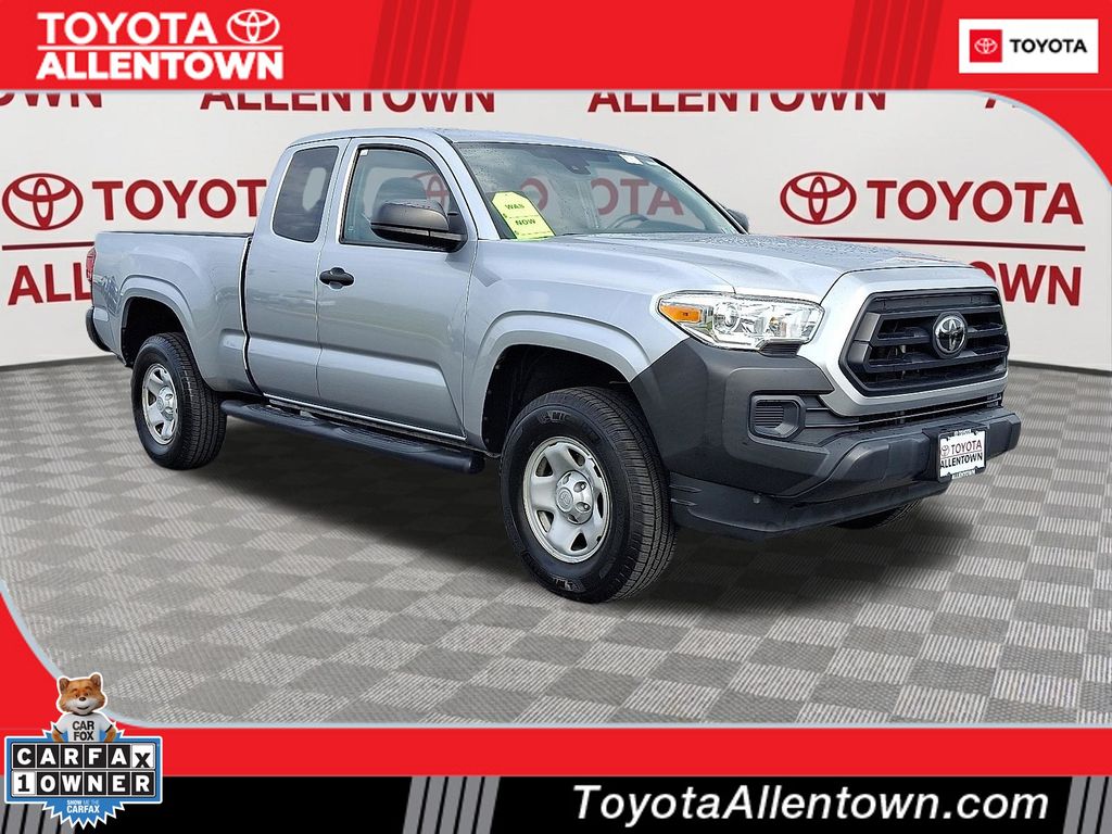Celestial Silver Metallic 2022 Toyota Tacoma Pickup Truck 4X2 6-Speed Automatic