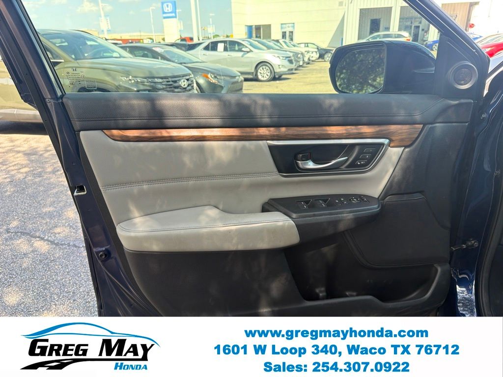 2019 Honda CR-V EX-L Blue at Greg May Honda