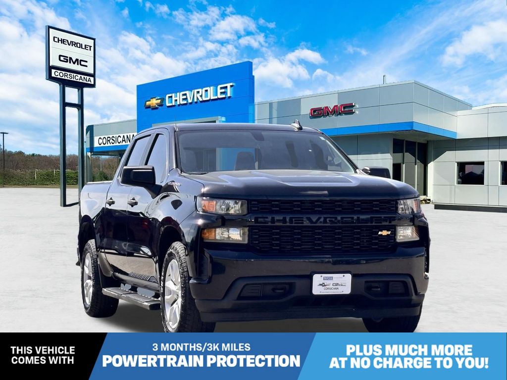  2021 Chevrolet Silverado 1500 Custom Crew Cab RWD   
