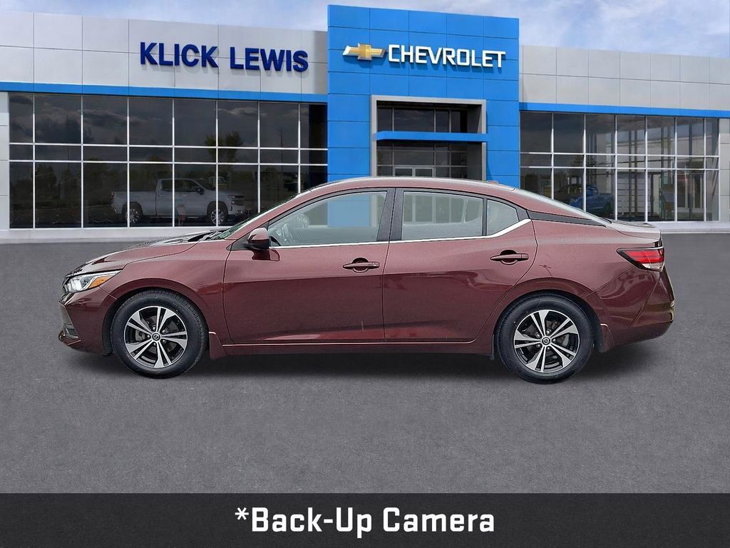 2022 Nissan Sentra SV Red at South Hills Kia