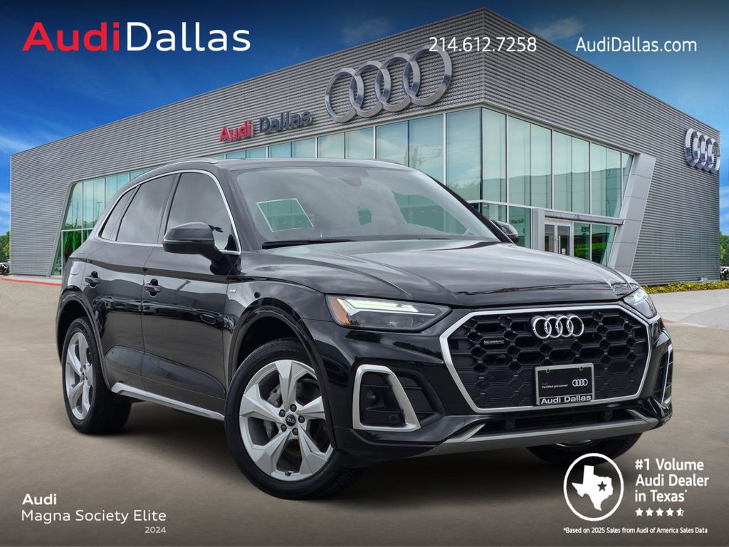 Mythos Black Metallic 2023 Audi Q5 quattro Premium Plus S Line 45 TFSI SUV / Crossover All-Wheel Drive 7-Speed Automatic