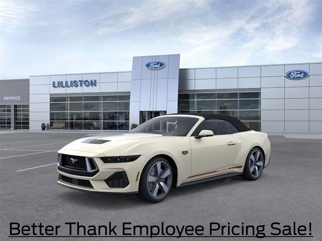 Wimbledon White 2025 Ford Mustang GT Premium Convertible RWD Convertible Rear-Wheel Drive Automatic