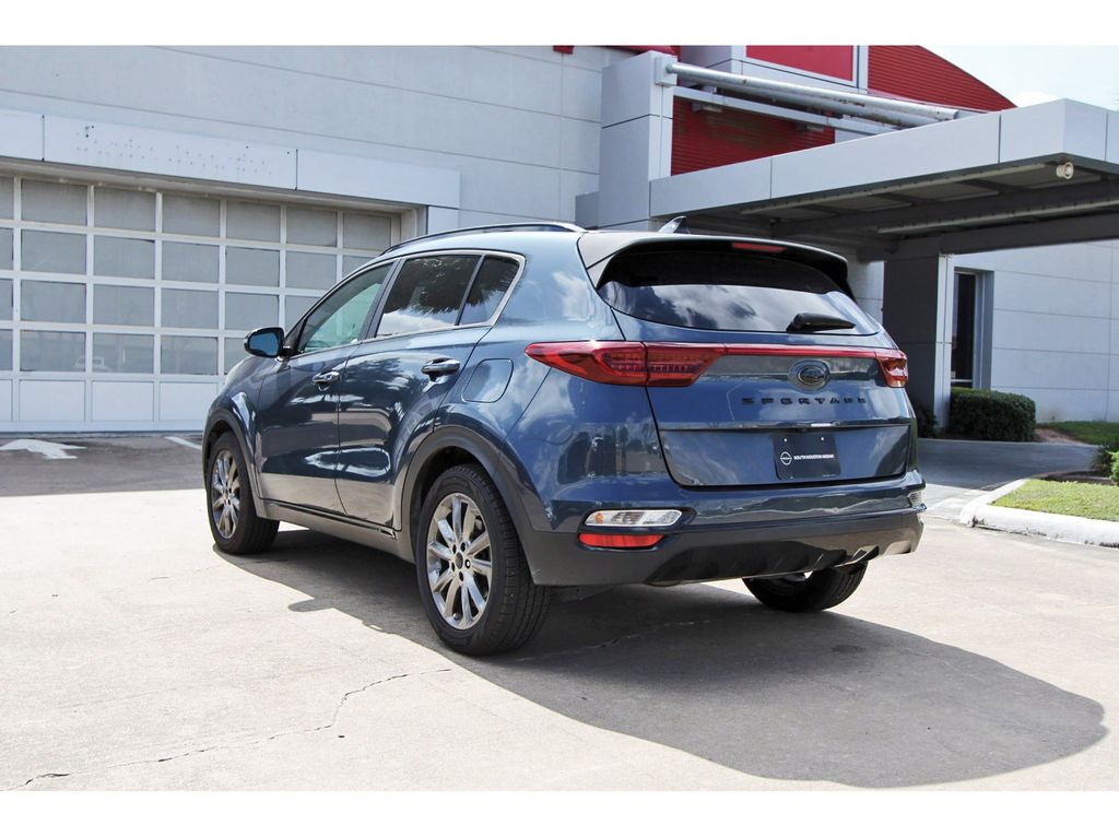 2022 Kia Sportage Nightfall Blue at DeMontrond Auto Country