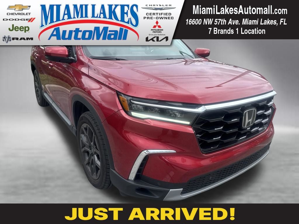Red 2025 Honda Pilot SUV / Crossover Front-Wheel Drive Automatic